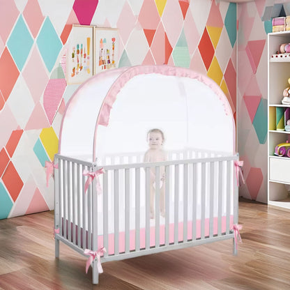 Foldable Kids Baby Dome Bed Tent Play Net (Portable Polyester Canopy)